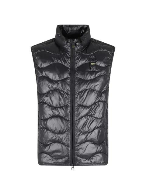 logo-patch gilet by BLAUER