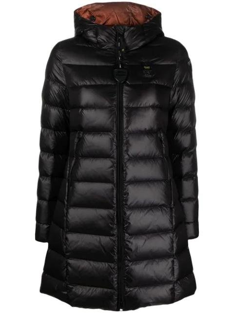 padded mid-length coat by BLAUER