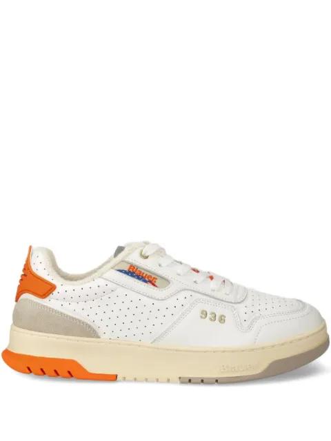 perforated leather sneakers by BLAUER
