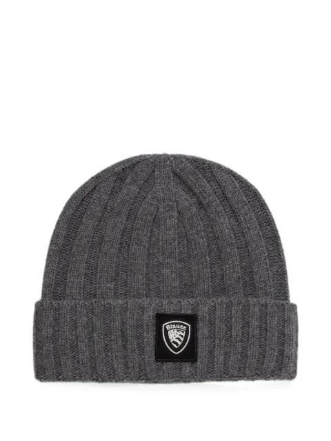 ribbed patch hat by BLAUER