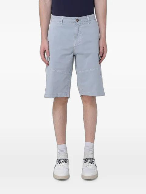 stretch-cotton cargo shorts by BLAUER