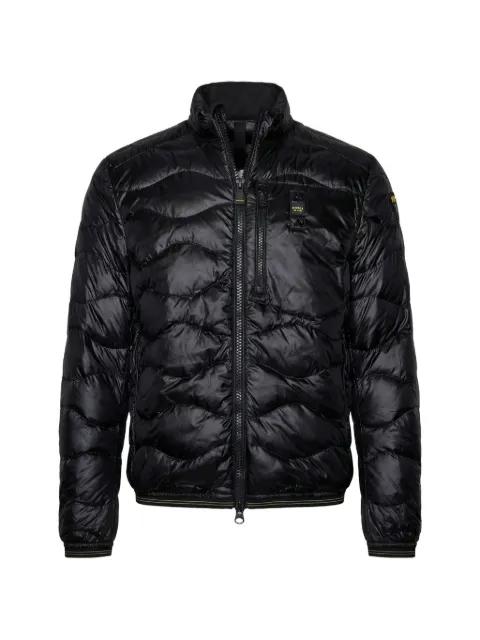 zip quilted jacket by BLAUER