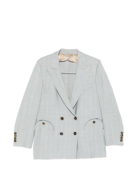 After You Everynight check-pattern blazer by BLAZE MILANO