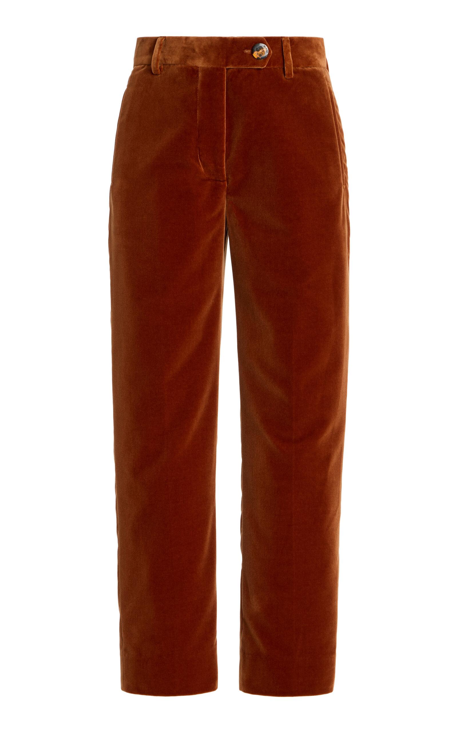 Blazé Milano Nana Cotton-Velvet Pants - Moda Operandi by BLAZE MILANO