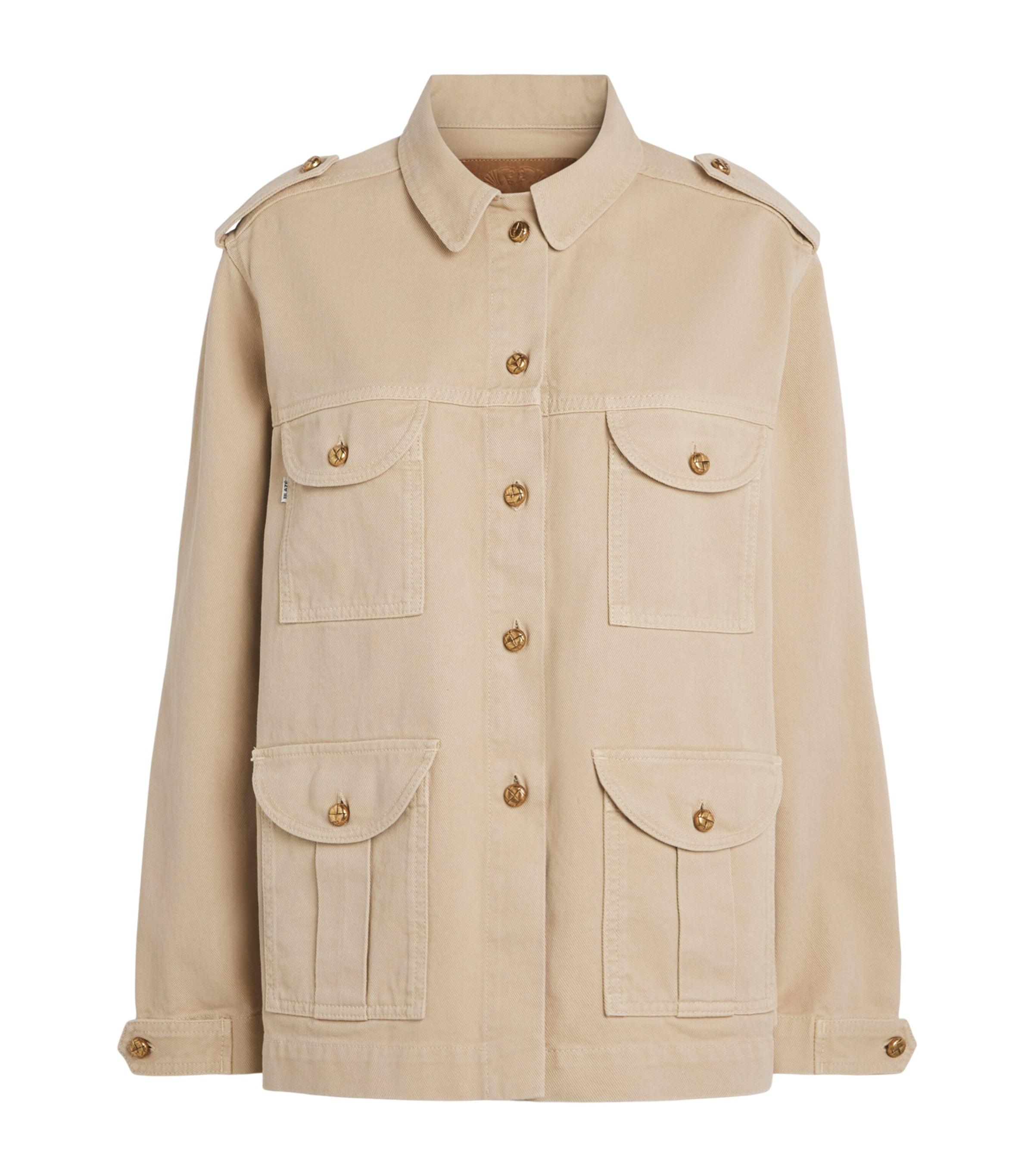 Blazé Milano Nariida Sahariana Denim Jacket by BLAZE MILANO