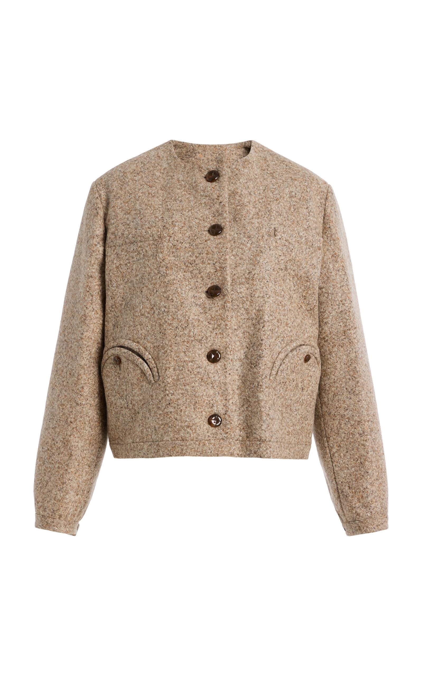 Blazé Milano Seanna Gliss Alpaca-Wool Bolero - Moda Operandi by BLAZE MILANO