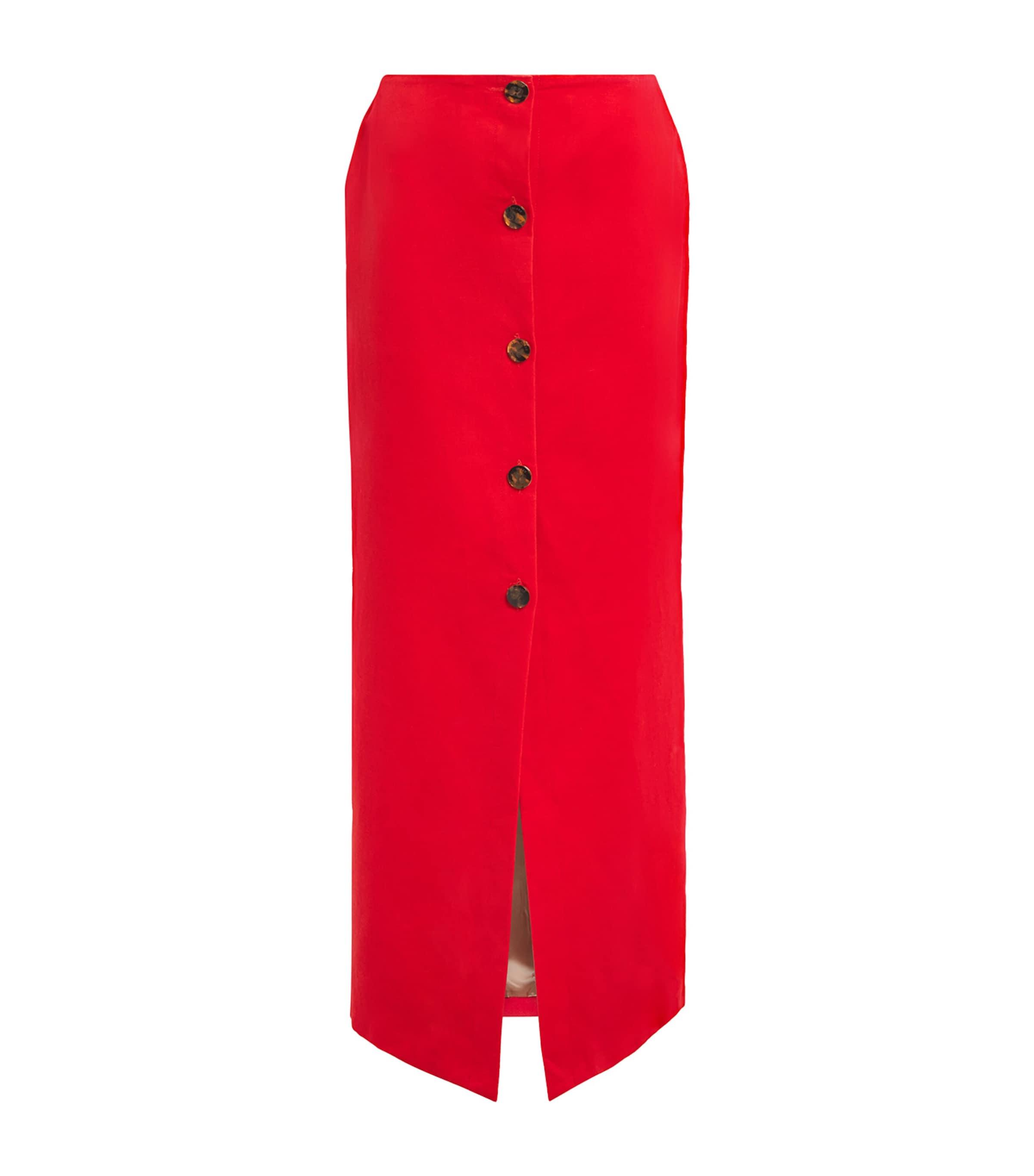 Blazé Milano Velvet Malaya Pencil Skirt by BLAZE MILANO