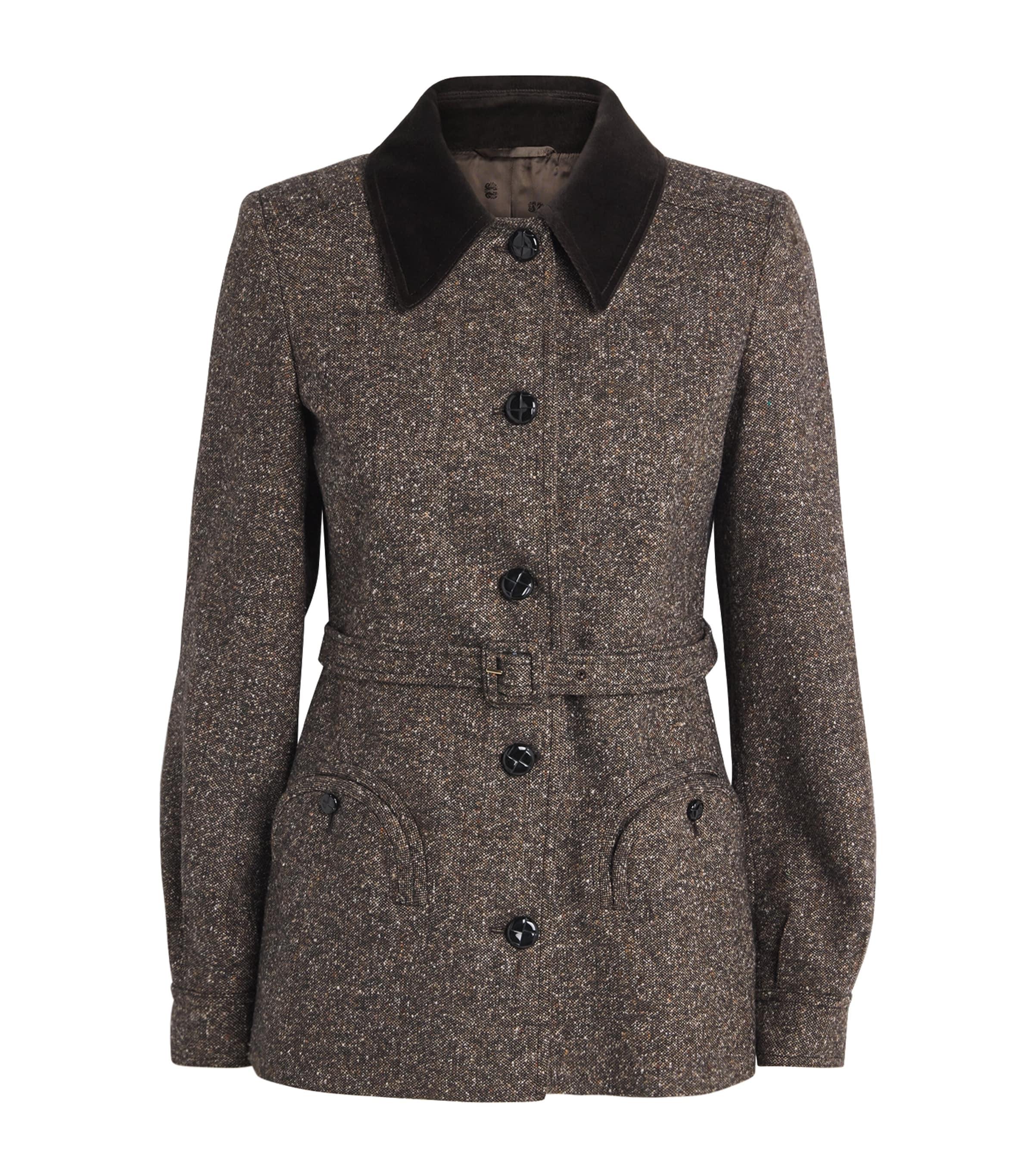 Blazé Milano Velvet-Trim Sarrisa Blazer by BLAZE MILANO Blazé Milano Velvet-Trim Sarrisa Blazer by BLAZE MILANO