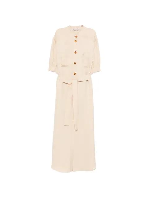 Donzi Berber belted midi dress by BLAZE MILANO
