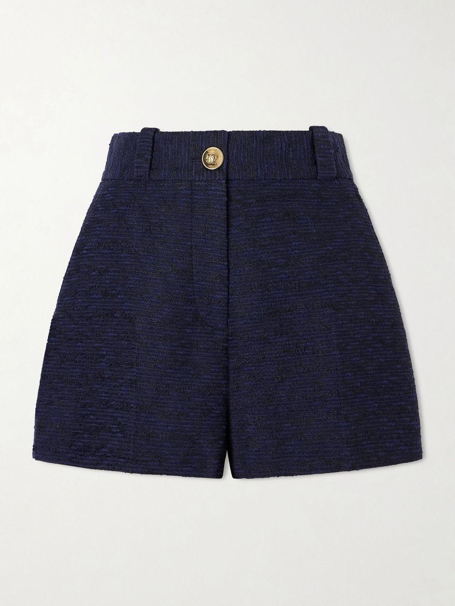 Esense Teke cotton-blend tweed shorts by BLAZE MILANO
