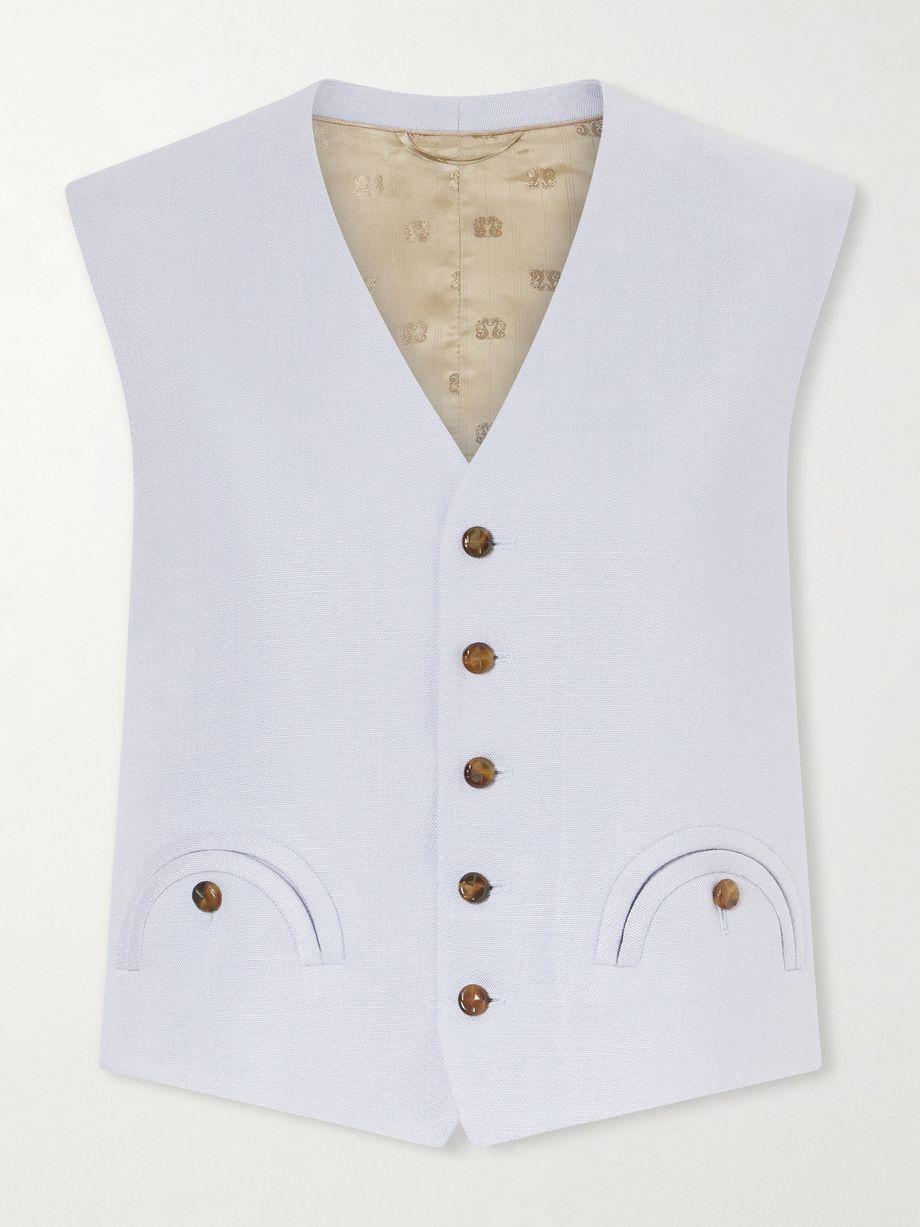 Feral canvas vest by BLAZE MILANO