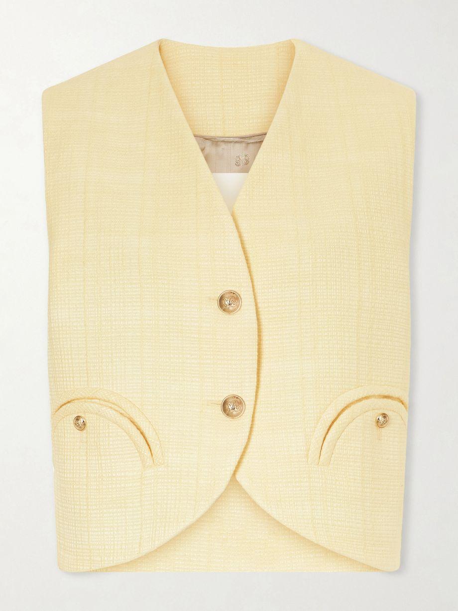 Gliss cotton-blend vest by BLAZE MILANO