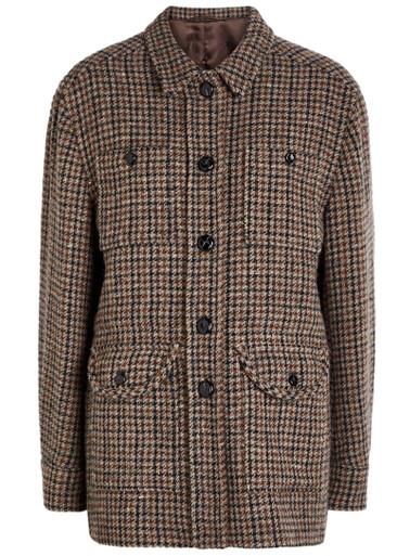 Lokai houndstooth wool-blend jacket by BLAZE MILANO