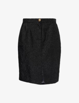 Popeye Lurex Woven Midi Skirt by BLAZE MILANO