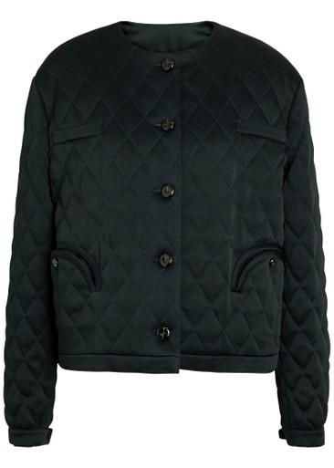 Quilted satin bolero jacket by BLAZE MILANO