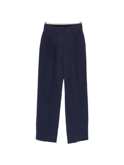 Savannah pleated straight-leg trousers by BLAZE MILANO