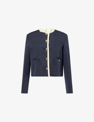 Shamo Bolero Woven Bolero Jacket by BLAZE MILANO