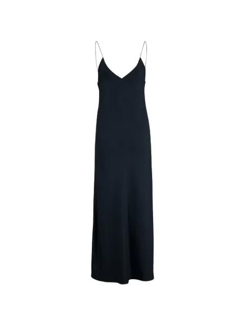 V-neck backless maxi dress by BLAZE MILANO