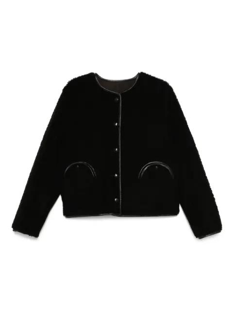 button-fastening sheepskin jacket by BLAZE MILANO