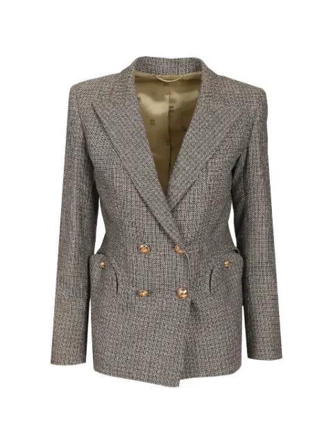double-breasted flap blazer by BLAZE MILANO