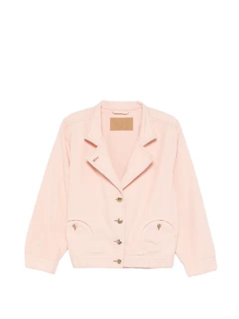 topstitched button coat by BLAZE MILANO