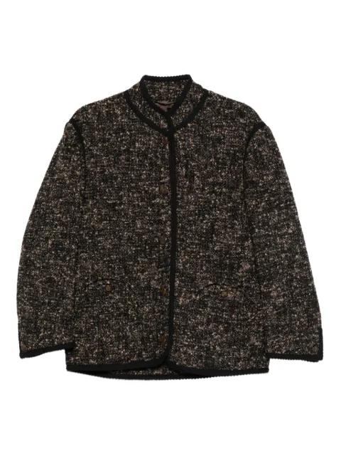 tweed button-fastening jacket by BLAZE MILANO
