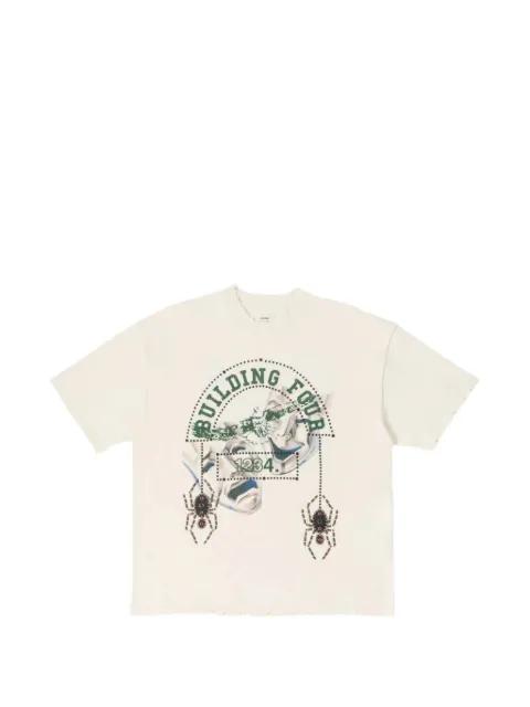 embellished T-shirt by BLDG4