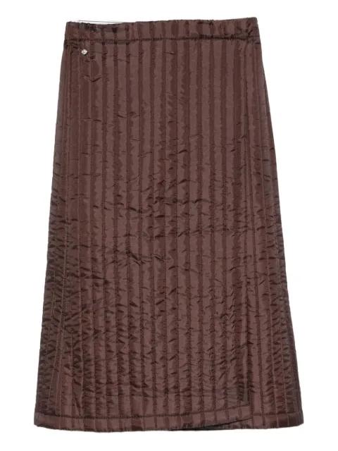 Nº08 Monpe midi skirt by BLESS