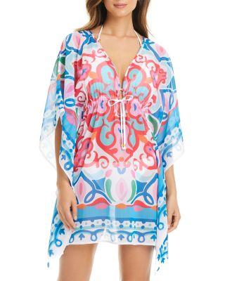 Caftan Swim Cover-Up by BLEU ROD BEATTIE