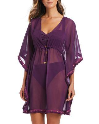 Tie Front Caftan by BLEU ROD BEATTIE