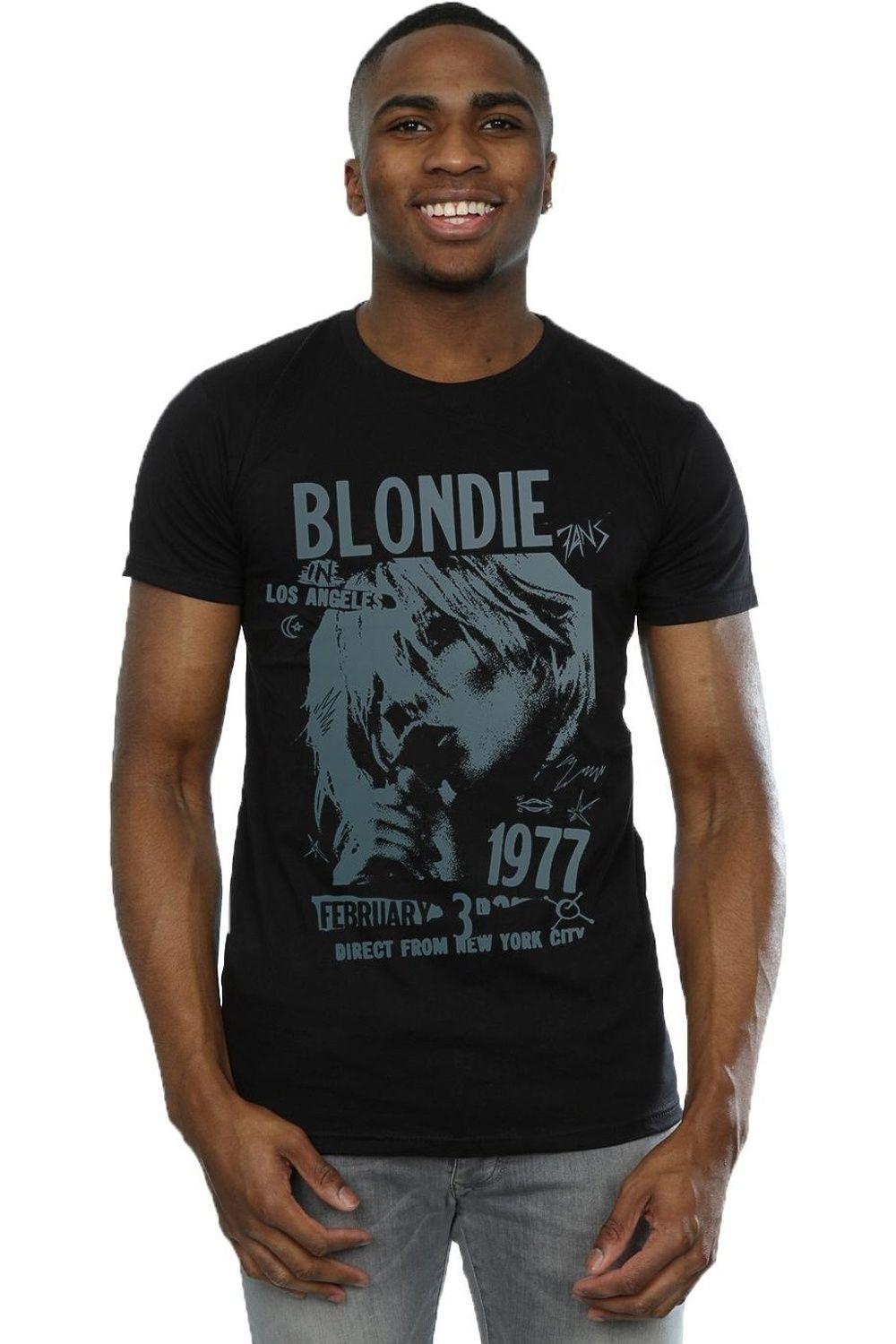 Tour 1977 Chest T-Shirt by BLONDIE