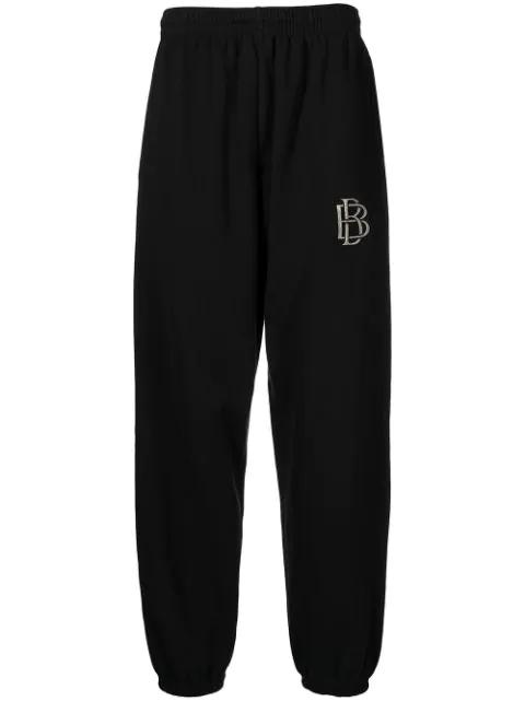 embroidered-logo joggers by BLOOD BROTHER