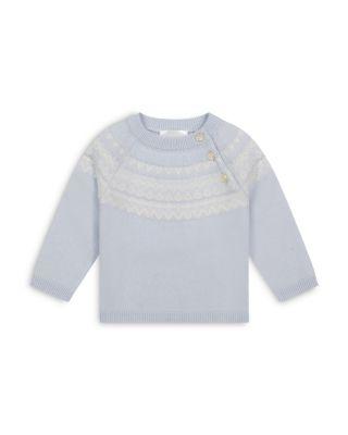 Boys' Fairisle Yoke Cashmere Sweater by BLOOMIE'S BABY
