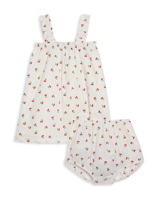 Girls' Dress & Diaper Cover Set by BLOOMIE'S BABY