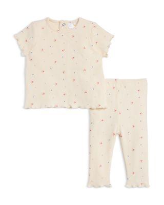 Girls' Ribbed Knit Top & Leggings Set by BLOOMIE'S BABY