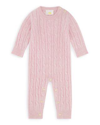 Unisex Classic Cable Cashmere Coverall by BLOOMIE'S BABY