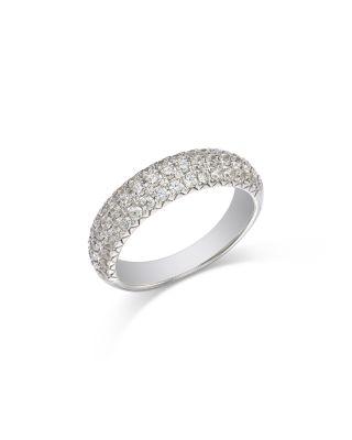 14K White Gold Diamond Ring by BLOOMINGDALE'S FINE COLLECTION