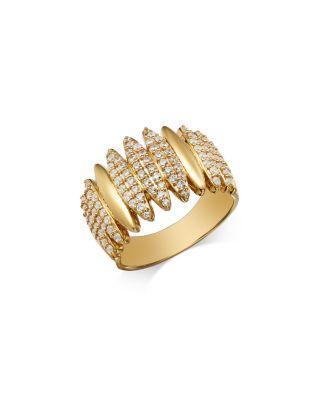 14K Yellow Gold Diamond Ring by BLOOMINGDALE'S FINE COLLECTION