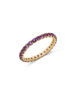 Bloomingdale's Fine Collection Stacking Eternity Band in 14K Yellow Gold with Gemstones by BLOOMINGDALE'S FINE COLLECTION