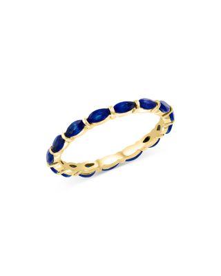 Blue Sapphire Eternity Band in 14K Yellow Gold by BLOOMINGDALE'S FINE COLLECTION