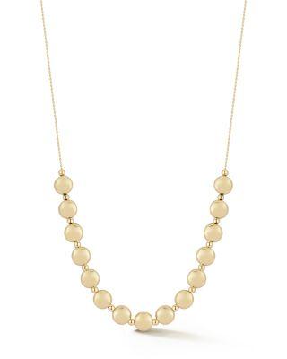 Bold Button Collar Necklace in 14K Yellow Gold by BLOOMINGDALE'S FINE COLLECTION