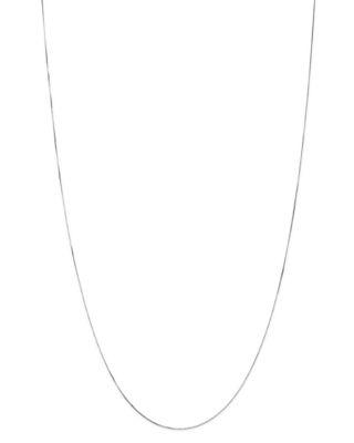 Box Link Chain Necklace in 14K White Gold by BLOOMINGDALE'S FINE COLLECTION