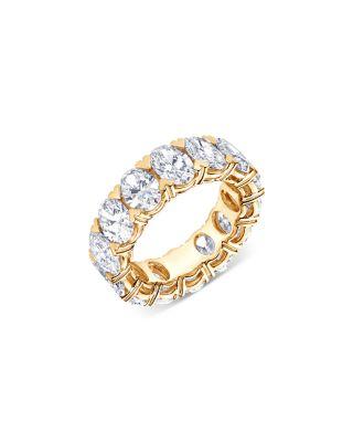 Certified Lab Grown Diamond Oval Eternity Band in 18K Yellow Gold by BLOOMINGDALE'S FINE COLLECTION
