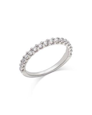 Certified Round-Cut Diamond Band in 14K White Gold by BLOOMINGDALE'S FINE COLLECTION
