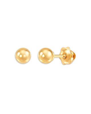Children's Ball Stud Earrings in 14K Yellow Gold by BLOOMINGDALE'S FINE COLLECTION