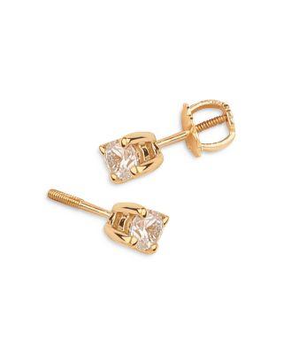 Children's Cubic Zirconia Stud Earrings in 14K Yellow Gold by BLOOMINGDALE'S FINE COLLECTION