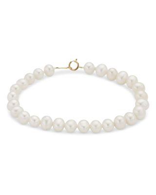 Children's Cultured Freshwater Pearl Bracelet by BLOOMINGDALE'S FINE COLLECTION