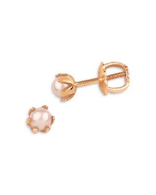 Children's Cultured Freshwater Pearl Stud Earrings in 14K Yellow Gold by BLOOMINGDALE'S FINE COLLECTION