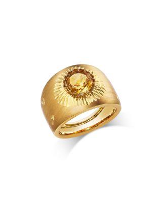 Citrine Statement Ring in 14K Yellow Gold by BLOOMINGDALE'S FINE COLLECTION