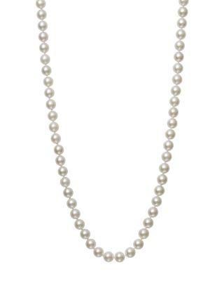 Cultured Freshwater Pearl Necklace in 14K Yellow Gold by BLOOMINGDALE'S FINE COLLECTION